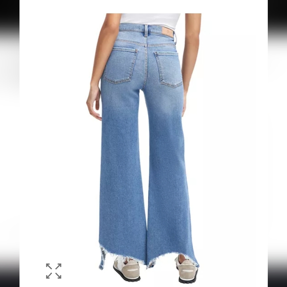 7 For All Mankind Luxe Vintage Light Blue Flare Jeans - Picture 2 of 9